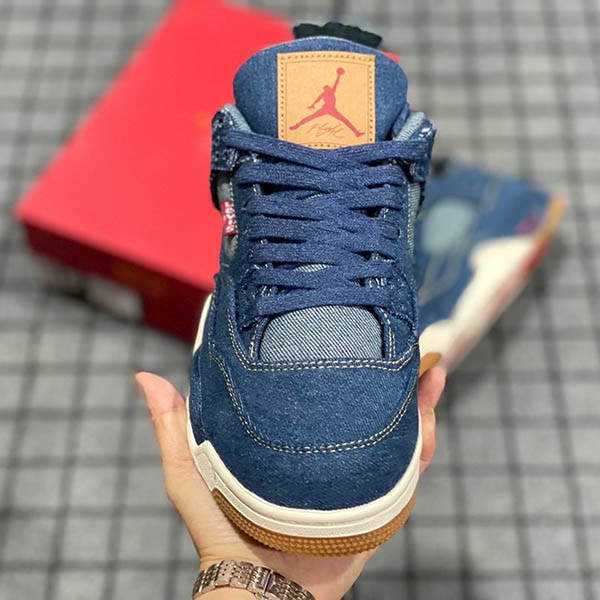 Levi's x Nike Replica Air Jordan 4 Retro Denim/Denim AO2571401