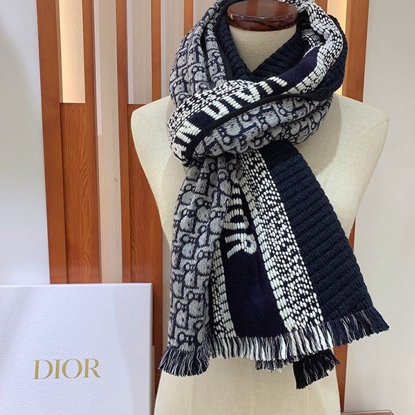 New color appearance [Dior] Reversible scarf super copy dex28577