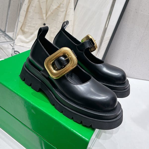 Immediate delivery of Bottega Veneta replica Mary Jane shoes bov39666