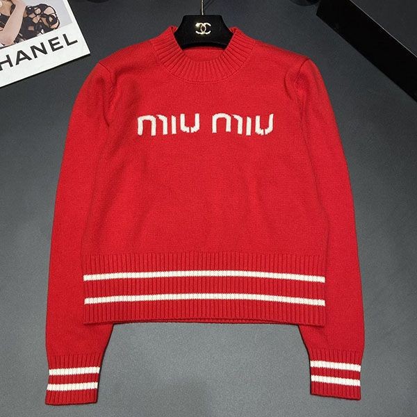 Stylish Miu Miu knit sweater replica myv60473 Stylish Miu Miu knit sweater replica myv60473