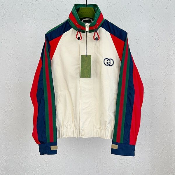 Hard to find Gucci GG embroidered nylon jacket replica gui69403 Hard to find Gucci GG embroidered nylon jacket replica gui69403
