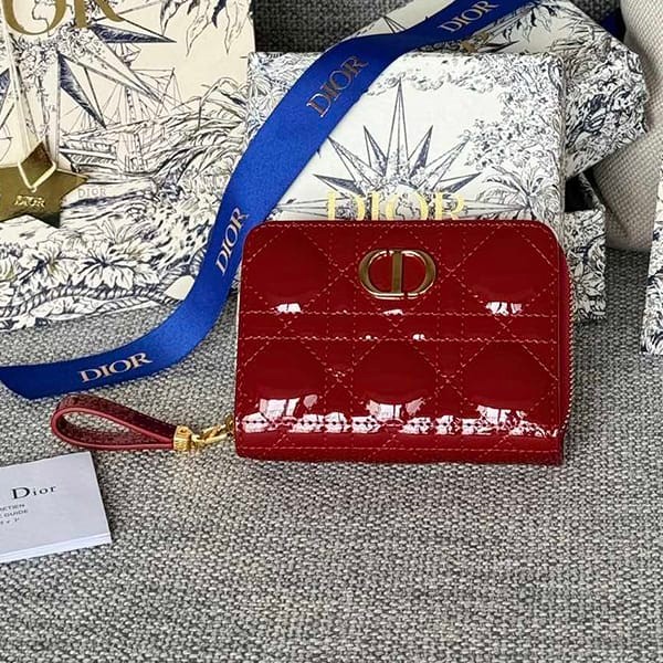 Easy to use Lady Dior copy VOYAGEUR small zip coin case dee85371