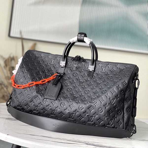 Eye-catching color? Louis Vuitton Boston bag Keepall Bandouliere 50 fake M44470 Eye-catching color? Louis Vuitton Boston bag Keepall Bandouliere 50 fake M44470