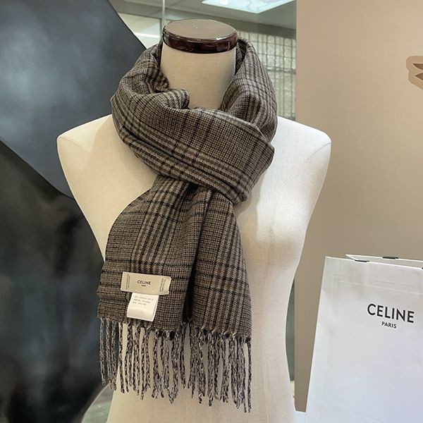 Celine Monogram Fringe Scarf Cashmere Replica Attention-grabbing! Cek67844