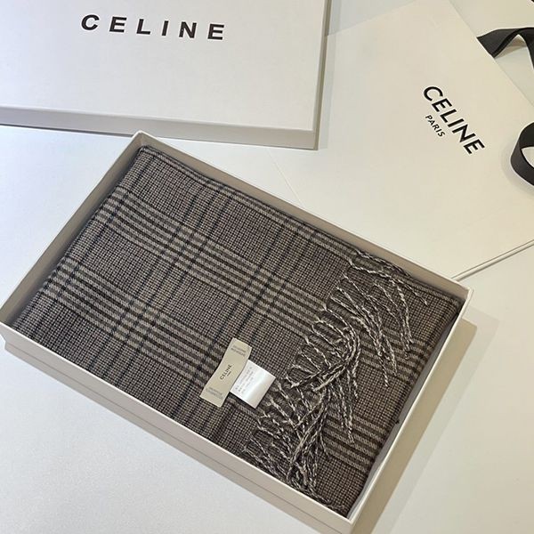 Celine Monogram Fringe Scarf Cashmere Replica Attention-grabbing! Cek67844