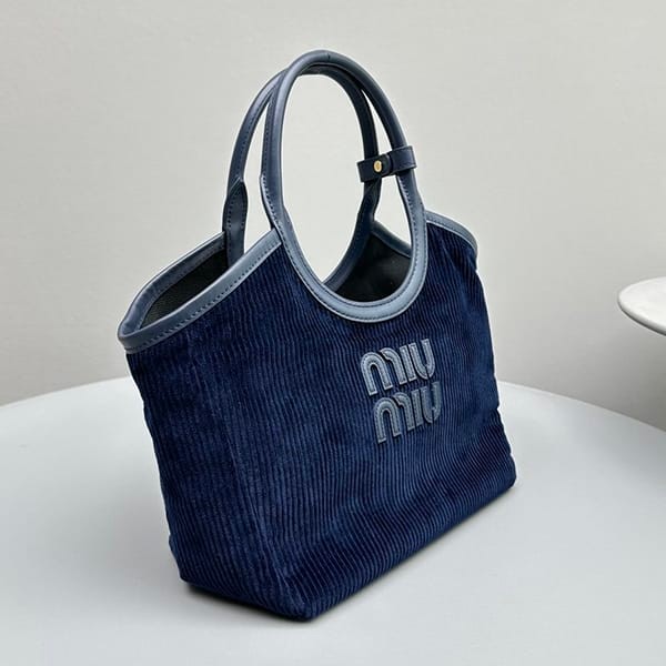 Sure to sell out Miu Miu fake lettering logo leather shopping bag 3 sizes myz30381