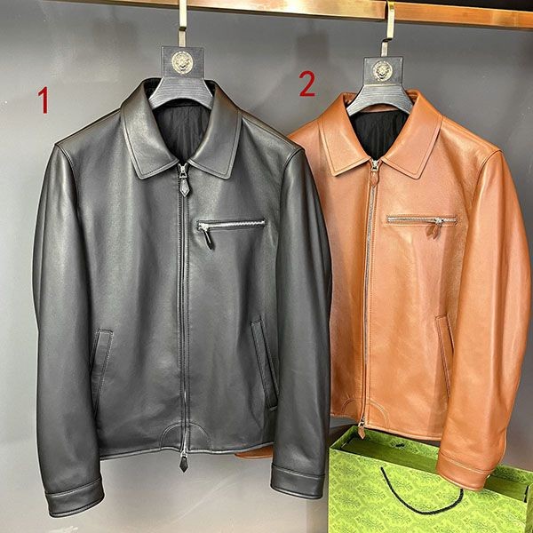 Berluti suede jacket with scritto collar bef28001