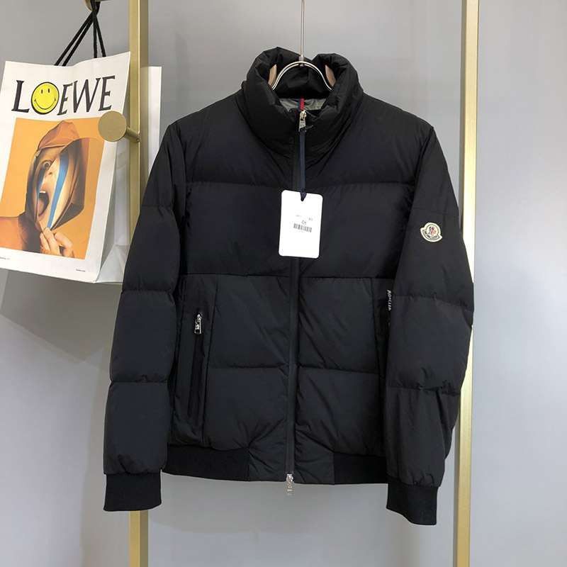 New sale Moncler down jacket replica black mou06525 New sale Moncler down jacket replica black mou06525