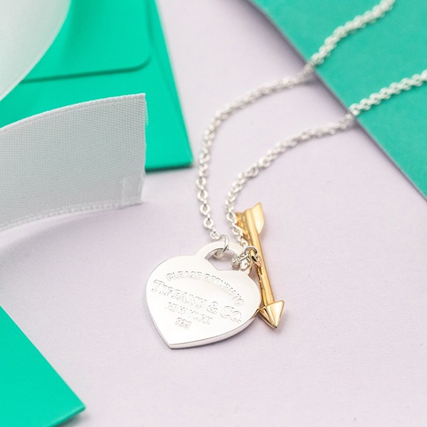 Return to Tiffany Replica Lovestruck Heart Tag Pendant 70878224