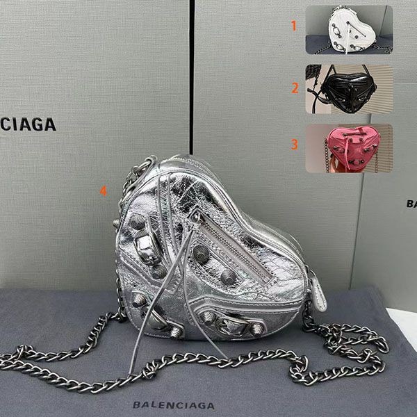 [Great Deal] Balenciaga Le Cagole Heart Copy Shoulder Bag ban92213