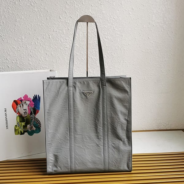 [Great Deal] Prada Replica Small Nappa Leather Tote Bag puj59451