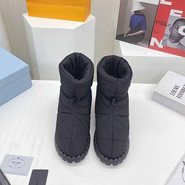 Nice Prada Padded Nylon Boots Replica pun65799