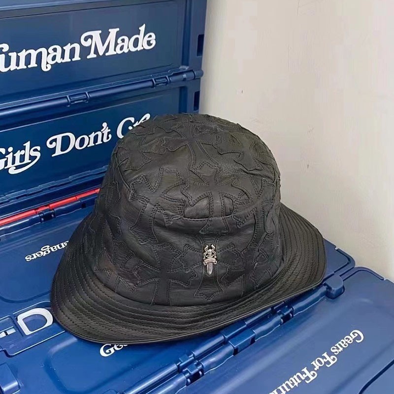 CHROME HEARTS CEMETERY CROSS DAGGER HAT COPY KUW20016