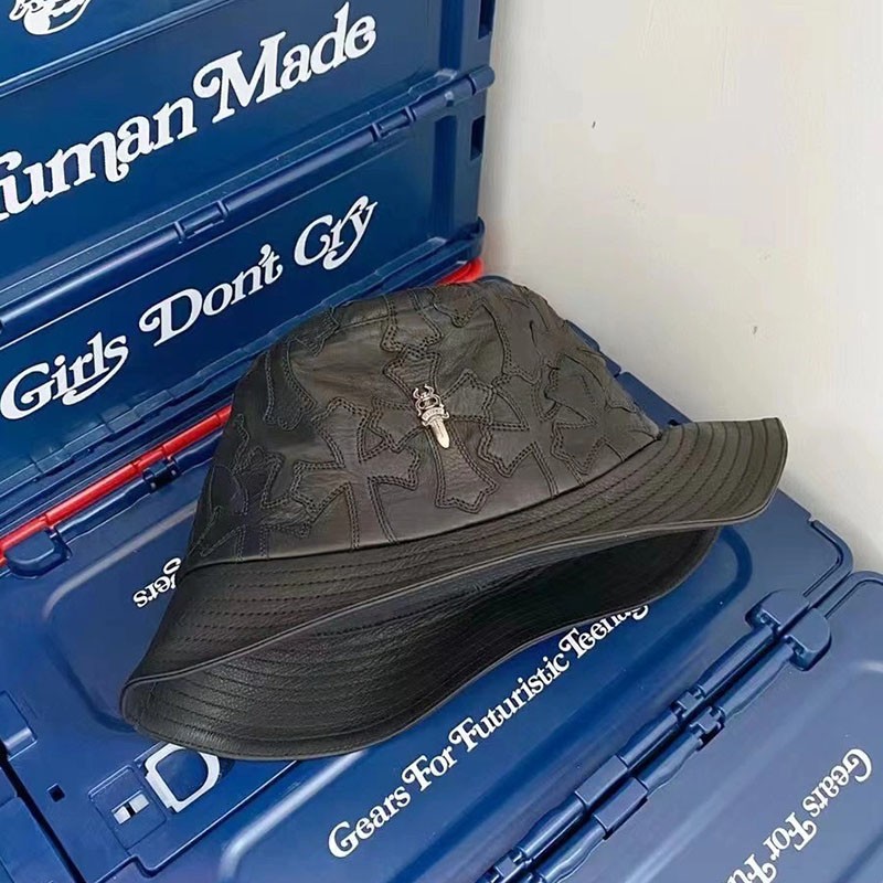 CHROME HEARTS CEMETERY CROSS DAGGER HAT COPY KUW20016