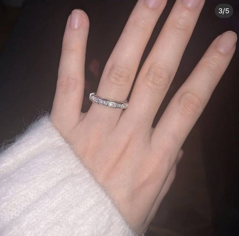 The hottest topic! New Bulgari diamond ring replica grade N Bue80625 The hottest topic! New Bulgari diamond ring replica grade N Bue80625