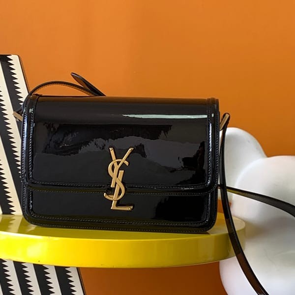 Boutique Saint Laurent Shoulder Bag Box Leather Satchel Bag Replica Saj84338