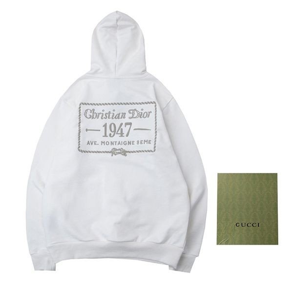 Battle for Dior CD 1947 Hoodie Imitation Sweatshirt Cotton Logo Embroidery dea63142 Battle for Dior CD 1947 Hoodie Imitation Sweatshirt Cotton Logo Embroidery dea63142