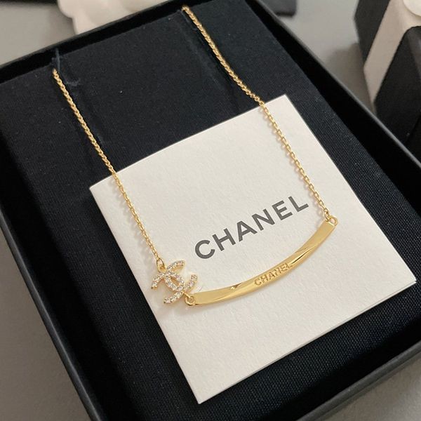 Rare color Chanel Coco Mark double face necklace fake sho77647