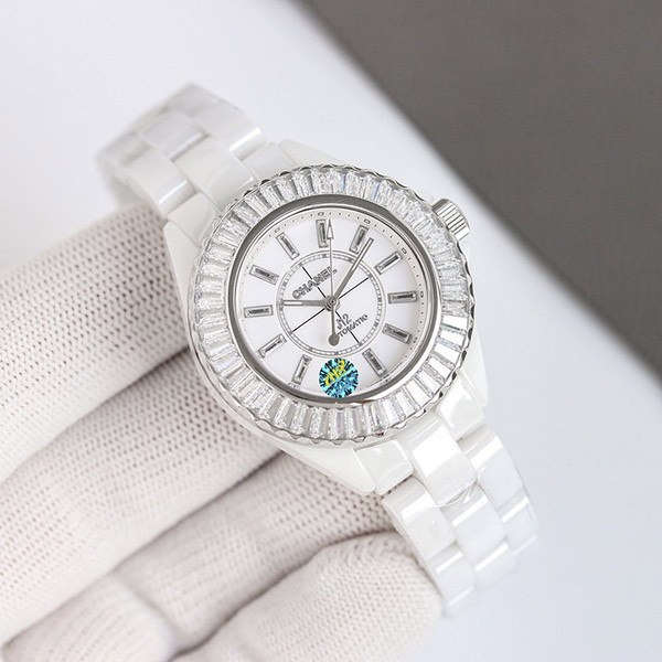 Chanel J12 Replica Baguette Diamond Bezel Caliber 12.2, 33MM shl54178 Chanel J12 Replica Baguette Diamond Bezel Caliber 12.2, 33MM shl54178