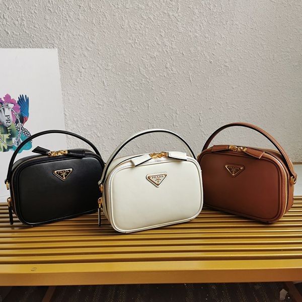 New [Prada] Odette Leather Mini Bag Replica Available in 3 Colors 1BP220