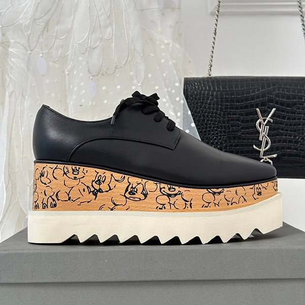 [Stella McCartney x Disney Replica] Elyse Brogue Shoes Platform STS09521
