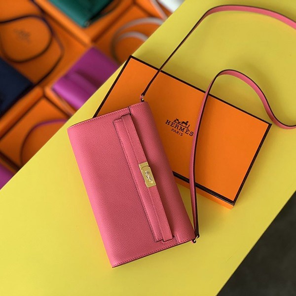 The hot topic! Hermes Epson fake Kelly To Go Wallet Rose ert27507 The hot topic! Hermes Epson fake Kelly To Go Wallet Rose ert27507