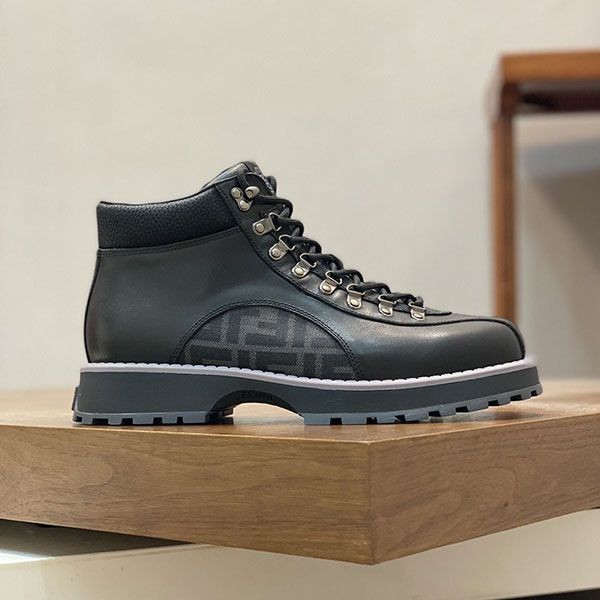 Free shipping Fendi lace-up shoes replica fek25695