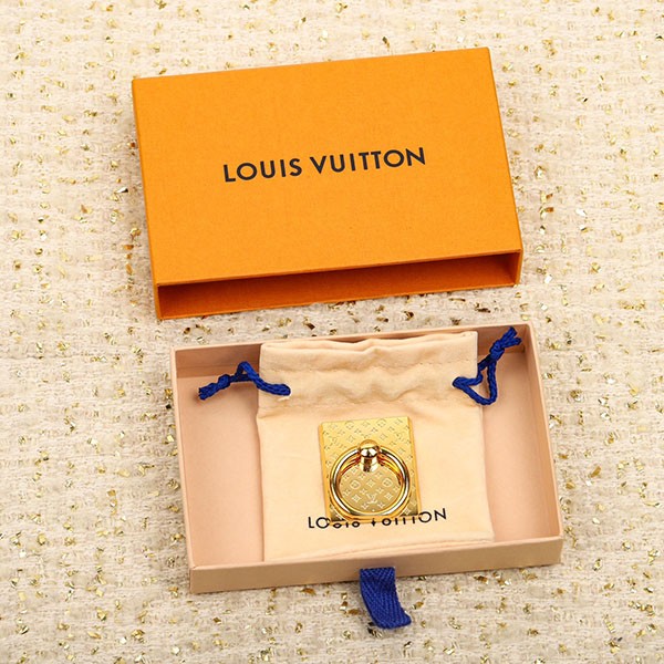 Sold out Louis Vuitton Replica Gold Logo iPhone Smartphone Bunker Ring M64868