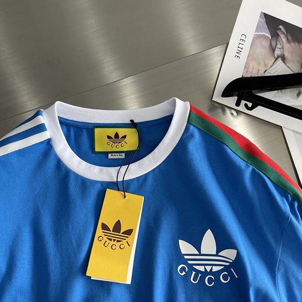 ★Safe shipping with tracking Adidas Gucci Replica Cotton Jersey T-shirt Long Sleeve gup52493