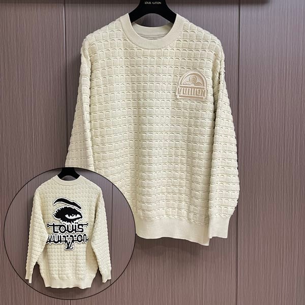[Great Deal] Louis Vuitton Replica Crew Neck Sweater vug32344