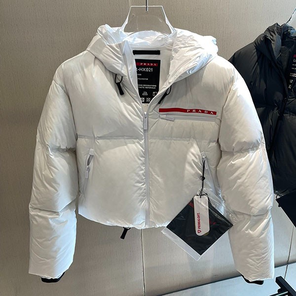 Prada technical nylon down jacket replica 2 colors pui54509