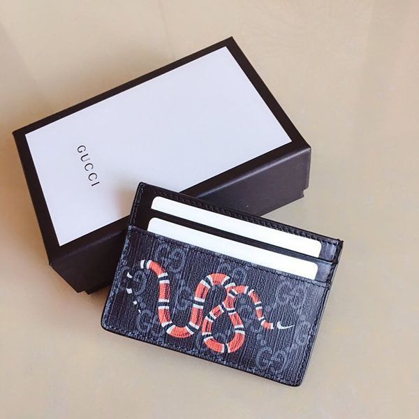 Gucci Kingsnake Replica Card Case gg210820042