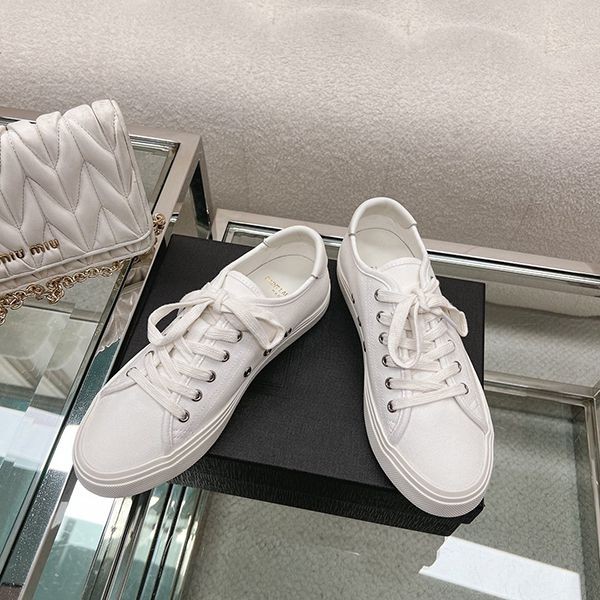 High quality?Saint Laurent Malibu sneakers fake canvas & leather Sau82776