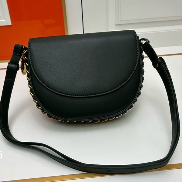 24 Autumn/Winter Pre-Stella McCartney Frayme Medium Shoulder Bag stb71014