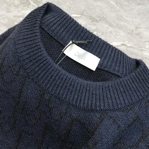Hard to find Dior replica oblique crew neck sweater ded26847