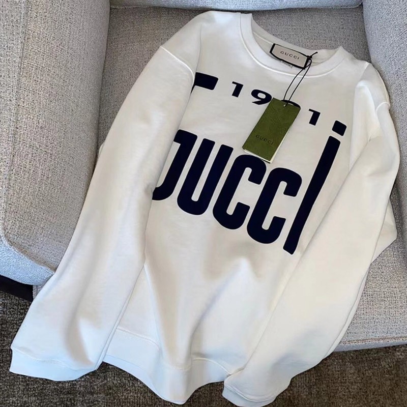 No.1 Popular Gucci [100th Anniversary] Felt Jersey Hoodie Copy guj53826