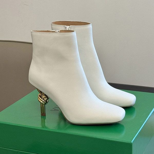 Popular all over the world? Bottega Veneta Knot Ankle Boots Replica bob97278