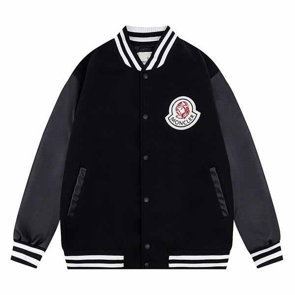 Moncler x BBC Replica * Durnan Stadium Jacket-style Leather Mix Short Down I20961A Moncler x BBC Replica * Durnan Stadium Jacket-style Leather Mix Short Down I20961A