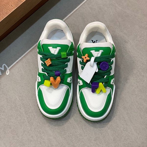 Louis Vuitton LV Beads Trainer Maxi Line Sneakers vuj29106