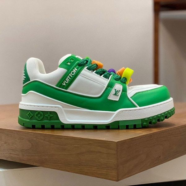 Louis Vuitton LV Beads Trainer Maxi Line Sneakers vuj29106