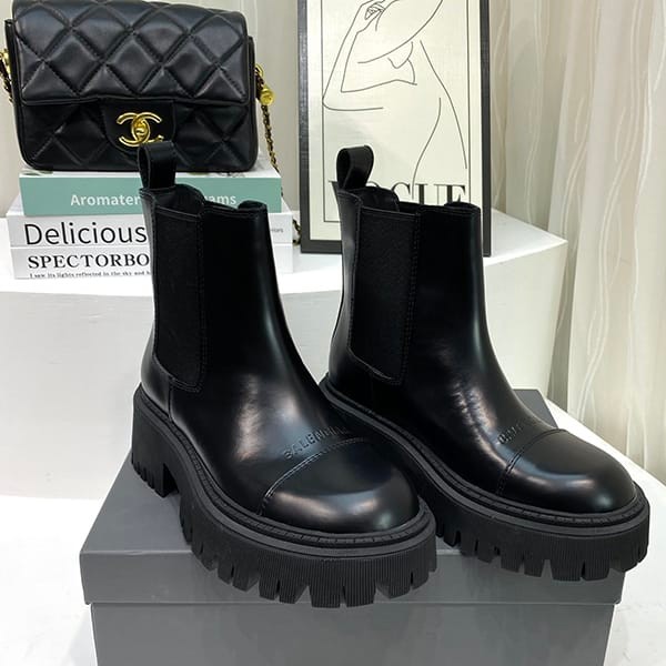 ★Popular in Japan! Balenciaga Women's Tractor 20MM Boots Replica 641399WA8E91000