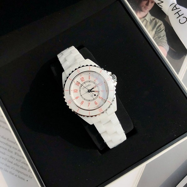 Immediate delivery Chanel J12 Replica Pink Blush H6755