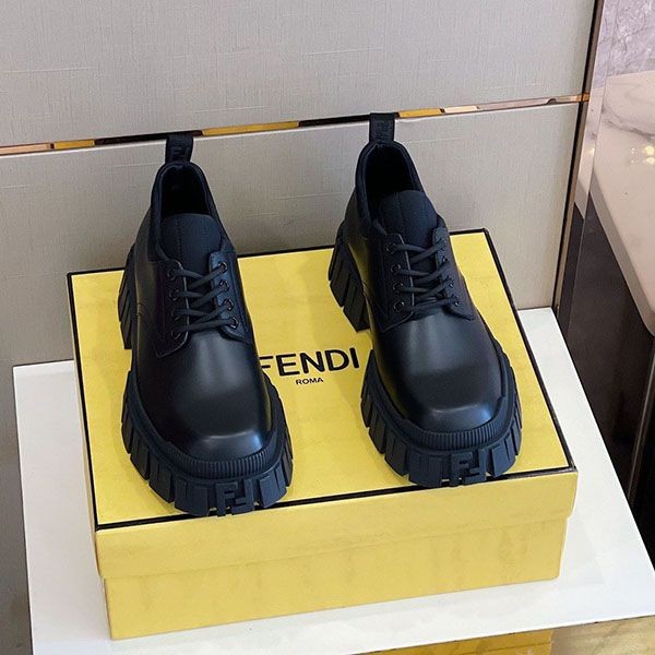 Fendi lace-up shoes replica fej75455, popular all over the world Fendi lace-up shoes replica fej75455, popular all over the world