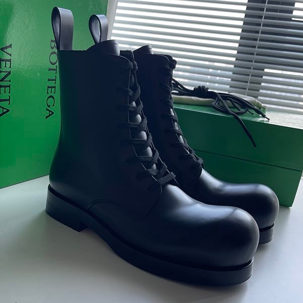 New sale Bottega Veneta replica Stride lace-up rubber boots bou99492