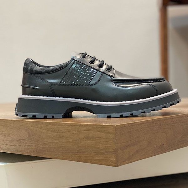 Latest and stylish Fendi lace-up shoes replica fea77412