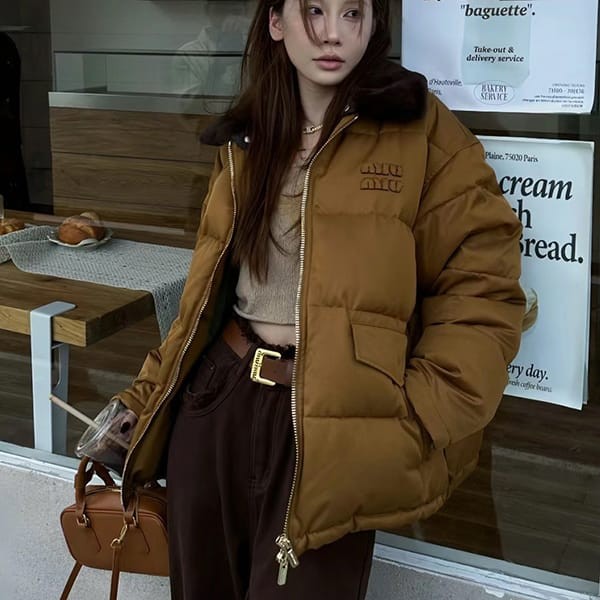 I definitely want it! Miu Miu fake gabardine down jacket ML985_13O0_F0091_S_232 F0091S232