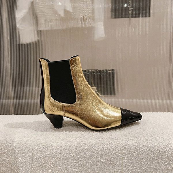 New design Chanel short boots replica 23B logo shp20077