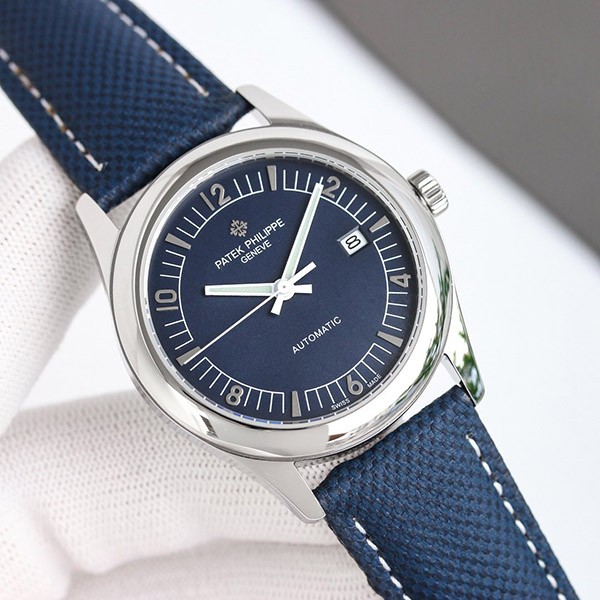 Very popular: fake Patek Philippe Calatrava Officer pax94699