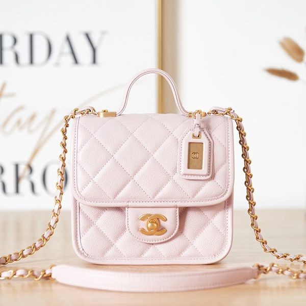 Chanel tag is cute ☆ Flap bag caviar replica AS365 Chanel tag is cute ☆ Flap bag caviar replica AS365