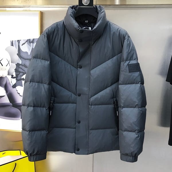 Very popular! Burberry replica reversible down jacket Bap12223